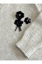 Girl's Special Embroidered Detailed Sweater Beige - 3