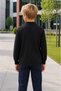 3-Pack Premium School Polo Collar 100% Cotton Boys' School T-Shirt Long Sleeve 8-16 Years |   Children's School Uniform Polo Collar Basic T-Shirt Unisex Long Sleeve Soft Textured Breathable Fabric - 7