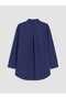 Oversize Poplin Women's Shirt Tunic - 7