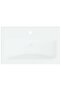 Bathroom Furniture Set White Engineered Wood - 8