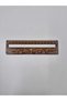 10 Pieces of Wooden Bookmarks (with Reading Guide and Ruler) 3 mm Colored Mdf Laser Cut and Printed Bookmark (15 cm) No20 - 4