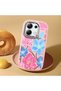 Redmi Note 13 4g Compatible Shock-Absorbing Camera Protected Pink Silicone Case - 3