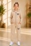 Busekids School Style Hooded Zipper Tracksuit Set