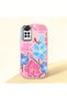 Pink Silicone Case Compatible with Redmi Note 11/Note 11S with Shock-Absorbing Camera Protections
