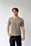 Striped Knitwear T-Shirt