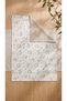 100% Cotton Baby Duvet Cover Set - Sleeping Bird and Space Pattern Baby Duvet Cover Set - Beige - 3