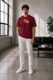 Unisex Oversize Embroidered Doctor Strange Design 100% Cotton T-Shirt - 2