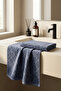 La Notte Flora King Velvet Hand Towel Indigo 50X90 cm