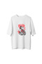 Motorcycle Rider Freedom Printed Women's Oversize T-Shirt - 2