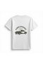 Women's Retro Automobile Printed Short Sleeve T-Shirt 100% Cotton Nostalgic Design Casual Comfortable Modern - 2