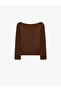 Modal and Cotton Blend Boat Neck Short Sleeve T-Shirt - 4
