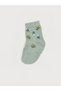 Flower Embroidered Baby Girl Socks from Uzg Store for Style Enthusiasts, Pack of 5 - 4