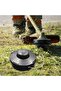 Two universal replacement heads (black) for M10 x 1.25 dual-line gas brush cutter - 3