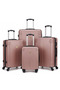 4-Piece ABS Hard Shell Luggage Set for Family, 20/24/28/32 Inch, TSA-Approved Lock, 360° Silent Spinner Wheels, 3-Level Adjustable Handle, Unisex for Men Women