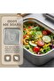 Adult bento box, stainless steel double-layer leak-proof microwave oven - 2
