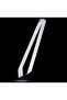 Kitchen tweezers 2-piece set, stainless steel, suitable for fish bones, silver. - 3