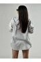 Striped White Women's Shirt Coc3314 - 4