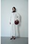 Women's Hijab Jacket with Front Buttons and Double Pocket Detail - 8
