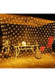 Decorative Light Curtain Led Net 3 X3 Yellow - 2