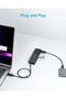 موزع USB 3.0 رباعي المنافذ من أنكر، موزع بيانات USB فائق النحافة مع كابل تمديد بطول قدمين [لا يدعم الشحن]، - 7