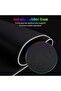 لوحة ماوس كبيرة RGB مقاس 800x300x3 مم، لوحة ماوس للألعاب مع إضاءة LED ملونة، قابلة للتمديد - 5