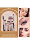 22 Pcs Makeup Brushes with Case, Professional Makeup Brush Set Face Foundation Brushes Blendi - 6