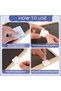 15 No-Drill Self-Adhesive Photo Hooks - Simply stick them on to hang photos and posters. - 2