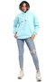 womens Fleeced Plain-36W24W30324 Sweatshirt - 5