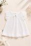 Lace Detailed 100% Cotton Newborn Baby Girl Boxed Hospital Discharge Set Gift 15261 - 3