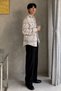 Men's Plaid Lumberjack Shirt Comfortable Fit Long Sleeve Double Pockets Button down Casual Shirt - 2