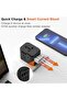 محول سفر عالمي من نيكومي، 45 واط PD، 4 منافذ USB-A و1 منفذ USB-C، مآخذ تيار متردد متعددة، محول لـ 20 دولة - 3