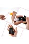 2 Pcs Hand Sanitizer Keychain 30ml Portable Leather Hand Sanitizer Holder Leakproof Empty Bot - 4