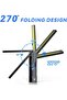 Rechargeable LED Work Light, 2 Pack Foldable USB Portable Flashlight with Magnetic Base, Hook, 270° - 5
