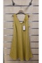 Italian Sleeveless Short Linen Dress