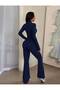 2-Piece Sports Tracksuit Set Bottom and Top Flexible Lycra Slim Fit - 5