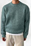 Men's Oversize Turtleneck Knit Sweater – Comfortable Fit - 2