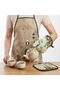 مريلة مطبخ سعودية تراثية 3 قطع بتصميم الدلة مقاومة للماء | Saudi Heritage 3-Pc Dallah Kitchen Set - - 2