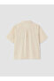 Lcw Comfort Beige Embroidered Women's Shirt - 6