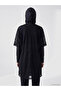 Black Mock Neck Women's Hijab Swimsuit Set - 5