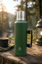 2 Liter Stainless Steel Thermos Green, High-Quality Camping Thermos - 2