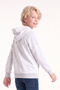 Boy's Printed Kangaroo Pocket Long Sleeve Hooded Sweatshirt - 3