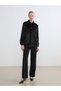 Rmz Gi̇yi̇m Farkiyla Shiny Looking Women's Velvet Shirt - 2