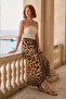 Savanna Gold Large Maxi Beach Pareo - Non-See-Through Shiny Fabric - 120X155 cm - 5