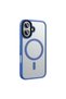 iPhone 16 Plus Case Magsafe Supported Camera Raised Matte Anti-Fingerprint Silicone - 3