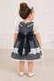 Lace Detail Special Design Baby Girl Children's Evening Dress Hair Band Mevlüt Birthday Set 7029 - 5