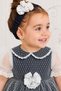 Lace Detail Special Design Baby Girl Children's Evening Dress Hair Band Mevlüt Birthday Set 7029 - 4