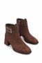 Nova Gala Women's Heeled Boots 0012863 Brown Suede - 3