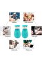 Cat Anti Scratch Boots, 4 Pack Silicone Paw Protectors with Adjustable Straps, Breathable Gro - 5