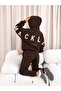Unisex Women's and Men's Back Printed Oversize 3 Thread Hooded Tracksuit Set - 2
