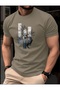 Men's Basic Crew Neck Short Sleeve Casual Comfortable Cut Plain Design Casual T-Shirt